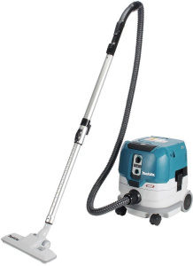 Пылесос промышленный аккумуляторный Makita DVC157LZX3