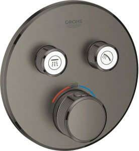 Смеситель для душа Grohe Grohtherm SmartControl 29119AL0, графитовый