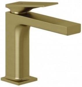 Смеситель для раковины Kludi Decus 54289N075, матовое золото