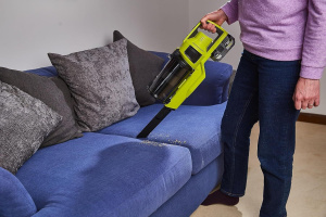Вертикальный пылесос RYOBI RSV18BL-0 18V, HEPA-фильтр, 0.8 л, без АКБ и ЗУ