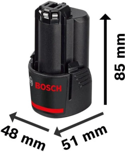 Аккумулятор Bosch GBA 12V 3.0Ah Professional 1600A00X79