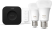 Стартовый комплект из 2 ламп E27 с диммером Dimmer Switch и мостом Bridge Pro Philips Hue 929003853505