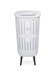 Корзина для белья Brabantia 244766, 60 л, белая