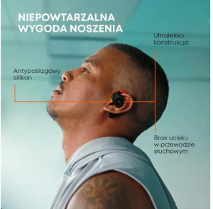 Наушники беспроводные Beyerdynamic VERIO 200 Open True Wireless черно-оранжевые