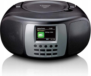 CD-проигрыватель с DAB+/FM-радио и Bluetooth Lenco SCD-860BK, черный