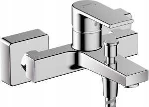 Смеситель для ванны Hansgrohe Vernis Shape 71450000, хром