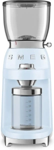 Кофемолка электрическая Smeg CGF11, пастельно-голубой
