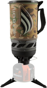 Туристическая плита Jetboil Minimo Camo, чёрный, коричневый