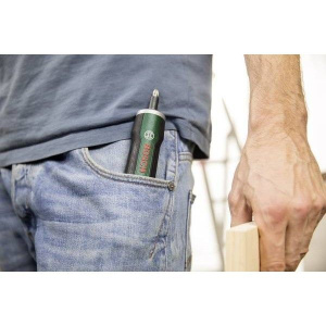 Аккумуляторная отвертка Bosch PushDrive (06039C6020)