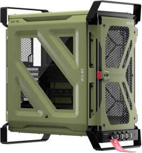 Компьютерный корпус Corsair WARTHOG Airflow CC9011350WW, черно-оливковый