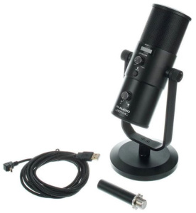 Микрофон проводной M-Audio Uber Mic, разъем: USB, черный