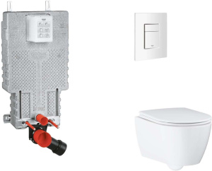 Комплект инсталляции Grohe Uniset Softclose Skate Cosmopolitan SANI15BB3113