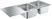 Мойка для кухни Grohe K500 31588SD1, нержавеющая сталь