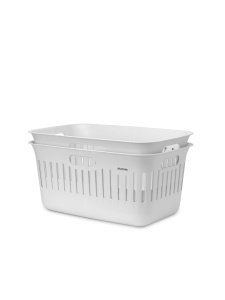 Корзина для белья Brabantia 247828, белая