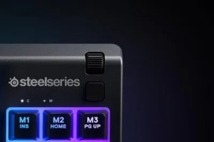 Игровая клавиатура SteelSeries Apex 3 TKL (64834), черная