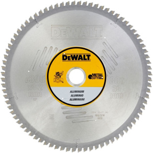 Пильный диск по алюминию DeWALT DT1916-QZ 305×30 мм, 80 зубьев
