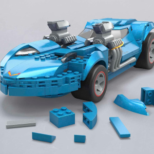 Конструктор MEGA Hot Wheels Twin Mill HKV07