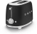 Набор тостер+чайник Smeg TSF01BLMEU + KLF03BLMEU чёрный