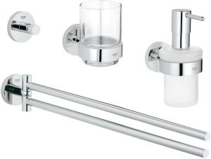 Набор аксессуаров для ванной Grohe Essentials 4-в-1 40846001