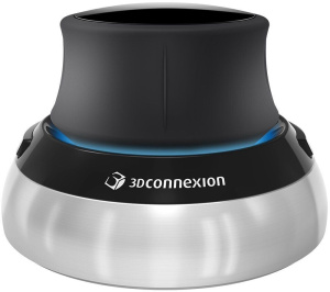 3D манипулятор проводная 3Dconnexion 3DX-700059 dpi, USB, серебристый/черный (3DX700059)