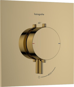 Смеситель для душа Hansgrohe Ecostat Comfort E 33710990, полированное золото