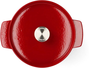 Чугунный горшок KitchenAid 3,3 л красный