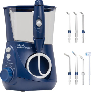 Беспроводной ирригатор Waterpik WP-582 Cordless Advanced 2.0 синий