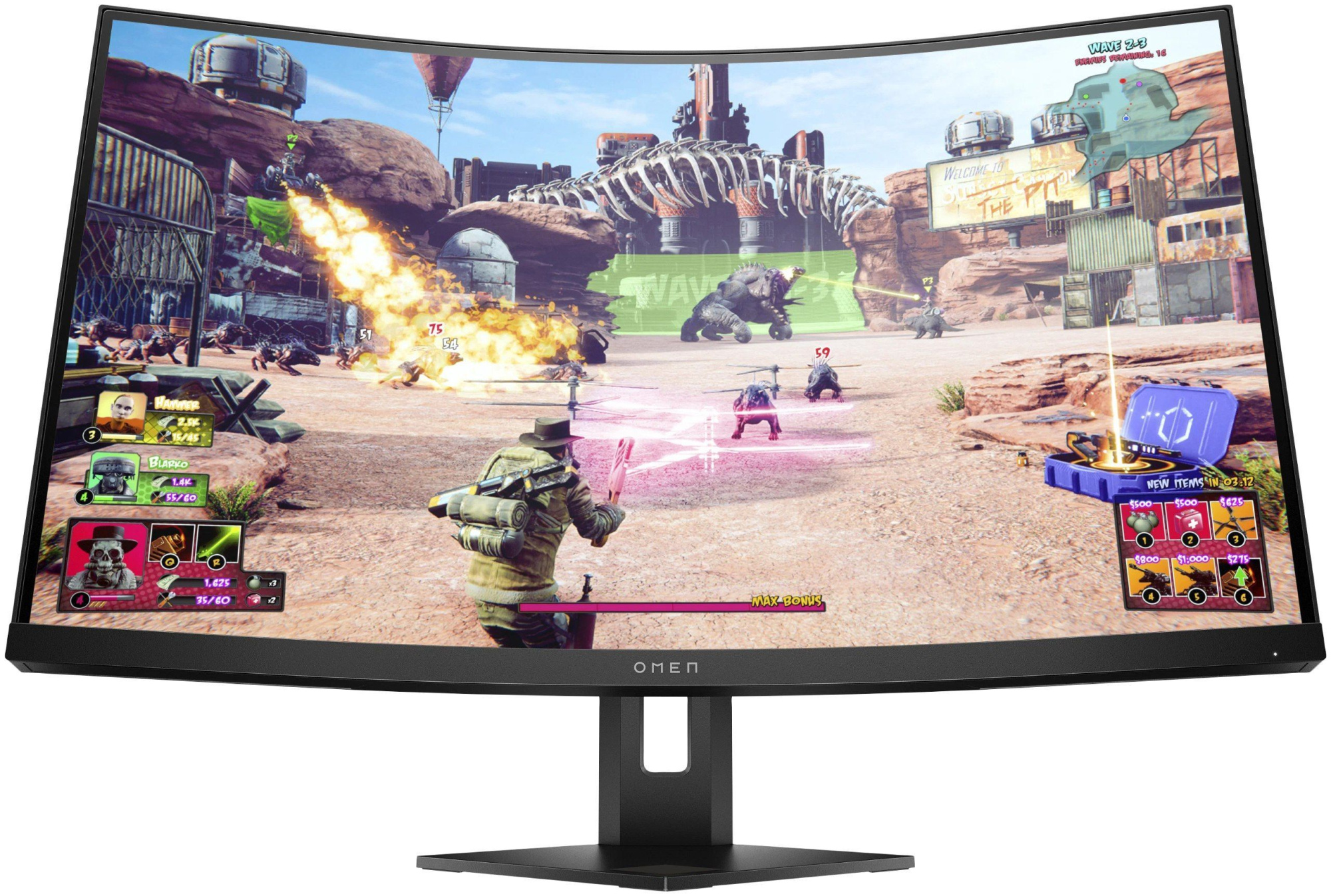 27" Монитор HP OMEN 27C, 2560x1440, 240 Гц, *VA, черный