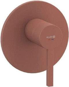 Смеситель для душа Kludi Nova Fonte Puristic 20755O515, матовый терракотовый