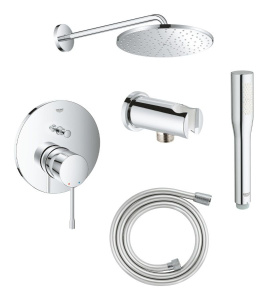 Душевой комплект Grohe Essence 24167001+26558000+26658000+27400000+28364001