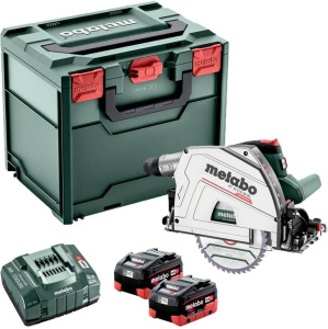 Аккумуляторная погружная пила Metabo KT 18 LTX 66 BL 601866660 с 2 АКБ в кейсе