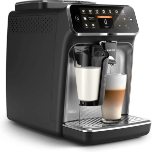 Автоматическая кофемашина Philips 4300 LatteGo EP4346/71, черный
