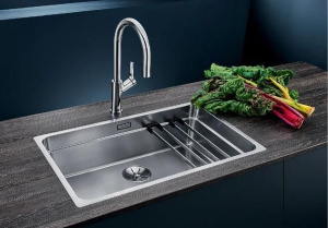 Кухонная мойка Blanco Etagon 700-IF 524272, матовая нержавеющая сталь