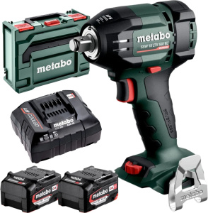 Аккумуляторный ударный гайковерт Metabo SSW 18 LTX 550 BL 602404650 с 2 АКБ и ЗУ, в кейсе