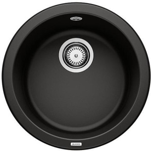 Кухонная мойка Blanco Rondo Silgranit PuraDur 525959, черный