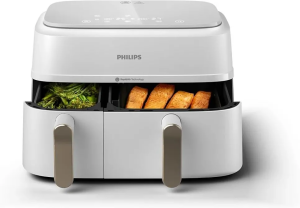 Аэрогриль Philips Series 3000 Ovi Dual Basket NA353/10 белый
