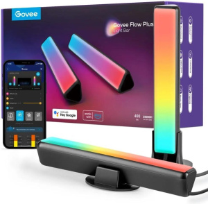 Светодиодная лампа Govee Flow Plus H6056, RGBICWW, Wi-Fi, Alexa, Google