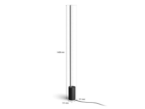Умный напольный светильник Philips Hue Gradient Signe Bluetooth 2550 lm 915005987201, черный