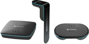 Контроллер полива Gardena Smart 19209-20 комплект со шлюзом и датчиком