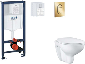 Комплект инсталляции Grohe Rapid SL Arena Cosmopolitan SANI11BB4125