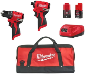 Набор аккумуляторного инструмента Milwaukee M18 NRGCR-502 4932479831, с 2 АКБ 5,0 А·ч и ЗУ