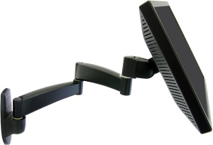 Настенный кронштейн для монитора Ergotron Seria 200 Monitor Arm (45-234-200) чёрный