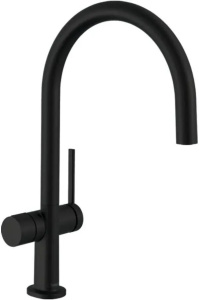 Кухонный смеситель Hansgrohe Talis M54 72805670, матовый черный