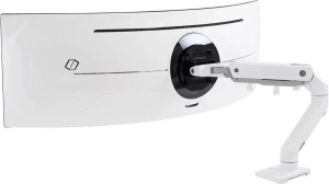 Настольный кронштейн для монитора Ergotron HX Desk Monitor Arm (45-647-216) белый