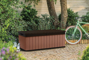 Садовый ящик Keter Darwin 380L, 142,5 x 65,3 x 54,5 см, коричневый (17211691)