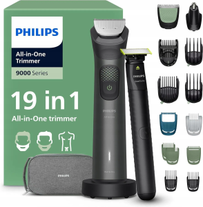 Триммер Philips All-in-One seria 9000 MG9556/15, черный