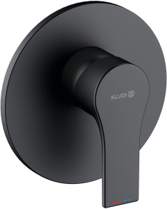 Смеситель для душа Kludi Zenta SL 487553965, матовый черный