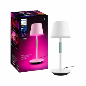 Умная настольная лампа Philips Hue Go Portable Table Lamp White and Color Ambiance 929003128401, белый