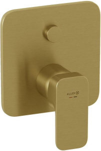 Смеситель для ванны и душа Kludi Renon 42759N075, матовое золото