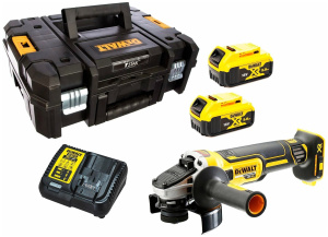 Аккумуляторная угловая шлифмашина DeWALT DCG405P2, с АКБ и ЗУ